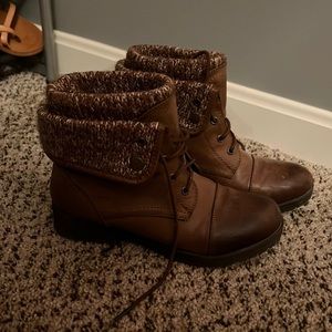 Brown boots